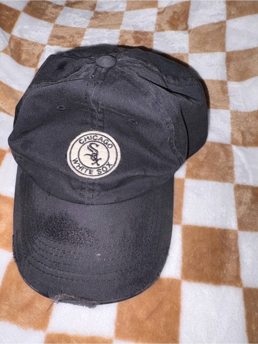 Black Chicago white Sox Baseball Cap